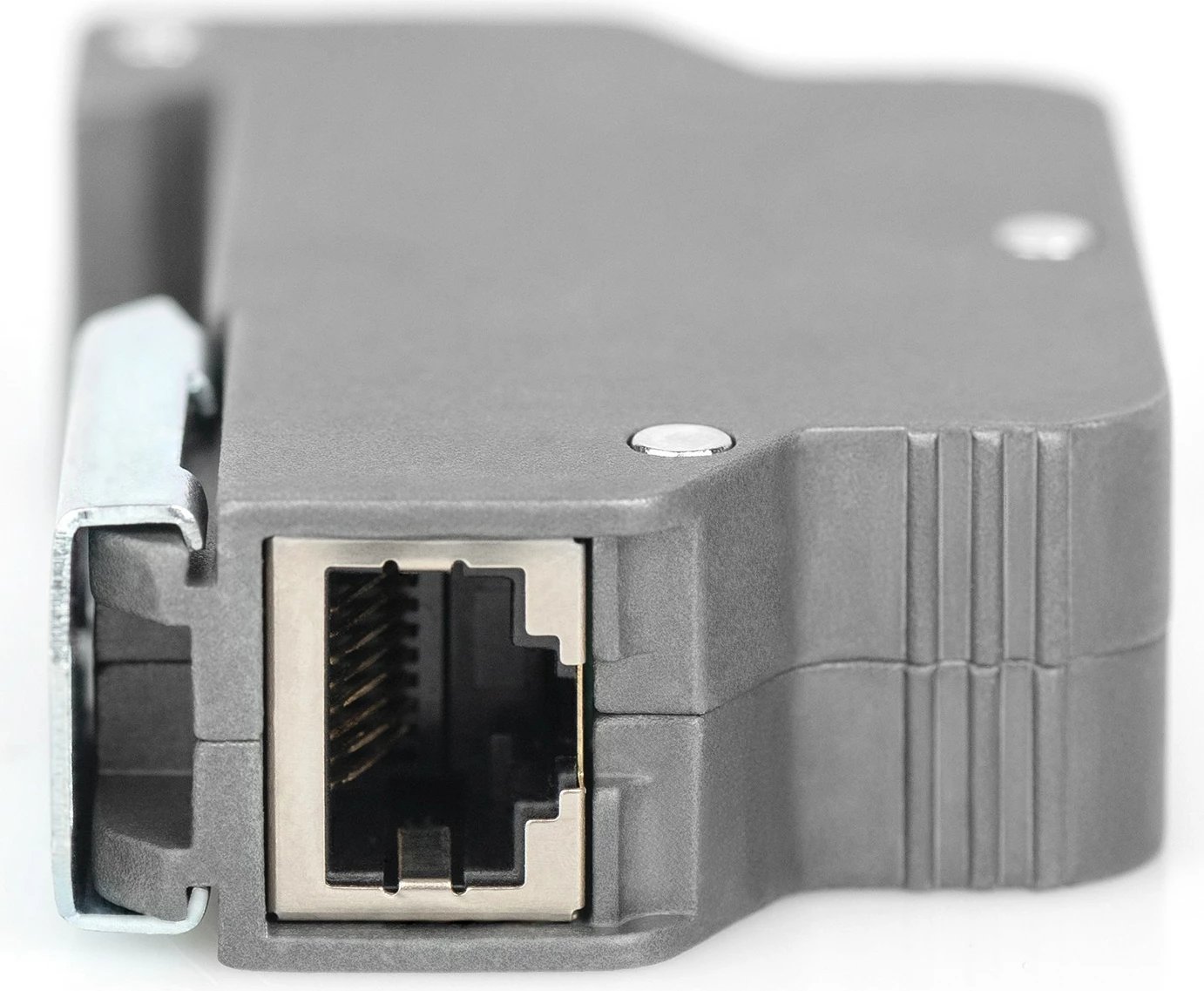 Mbrojtës PoE Digitus DN-95421, RJ45, për shina, gri