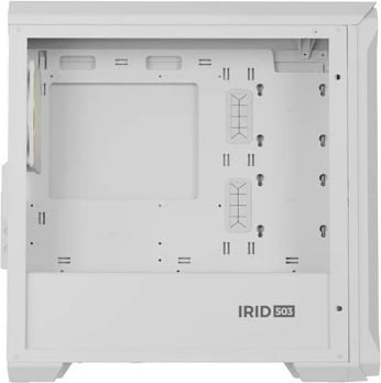 Kasë Natec Genesis IRID 503 ARGB LITE, Micro Tower, ARGB, e bardhë Kasë Natec Genesis IRID 503 ARGB LITE, Micro Tower, ARGB, e bardhë