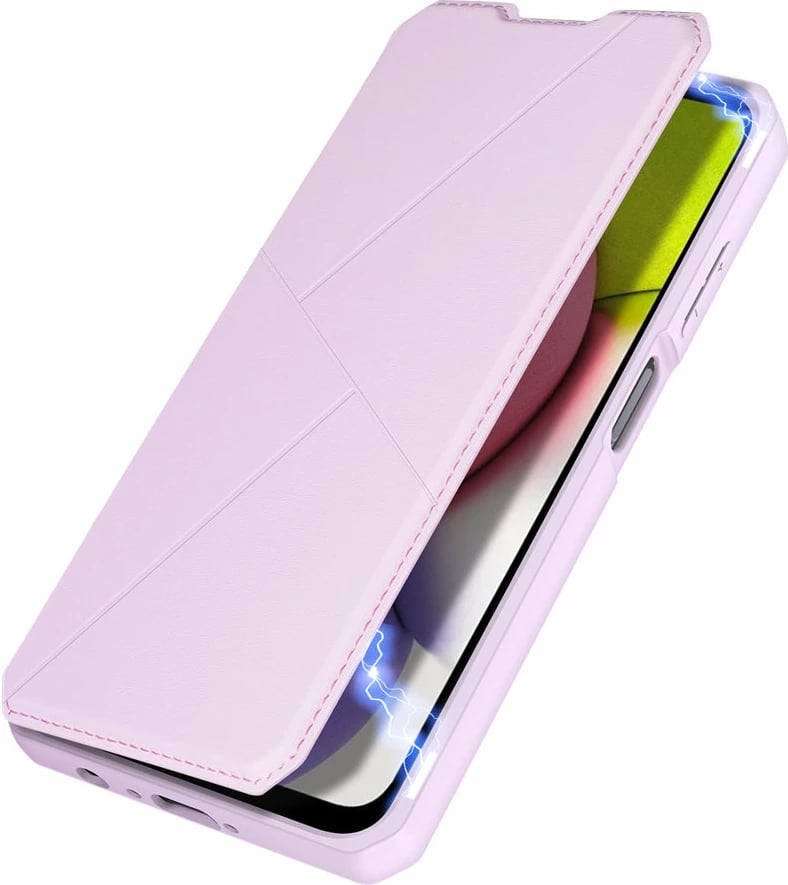 Mbështjellës Dux Ducis Skin X Bookcase për Samsung Galaxy A03s, rozë
