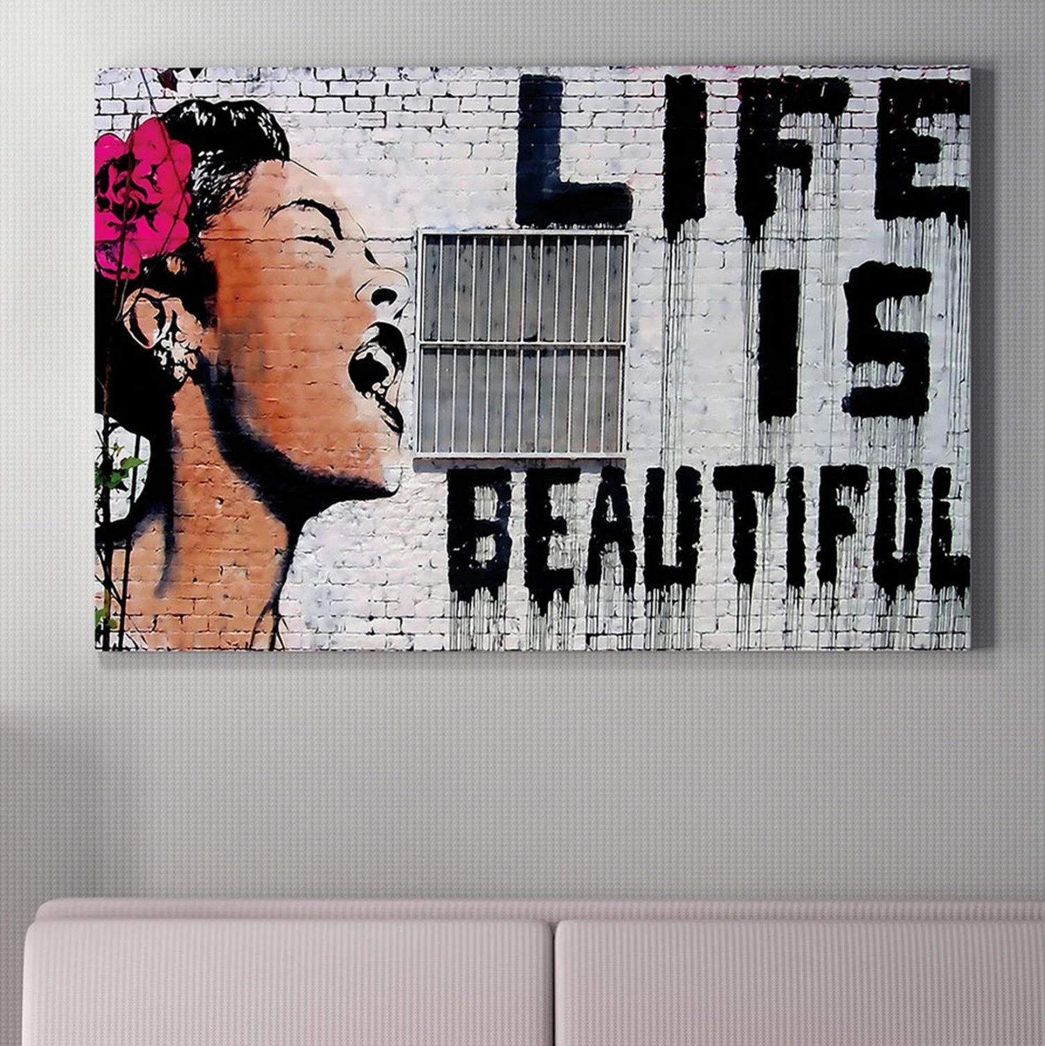 Pikturë muri GOBI, kanavacë e printuar, 70x3x50cm