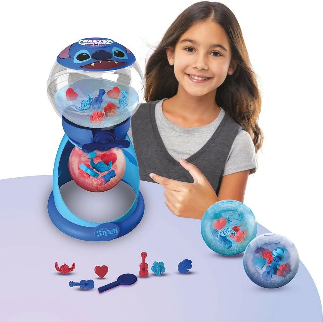 Set kreativ Cobi Fabryka Gniotków Stitch, 3 toptha slime, shumëngjyrësh