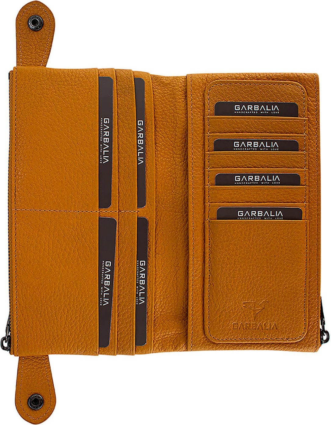 Portofol unisex Zoozie Bags, ngjyrë mustard, Roosevelt
