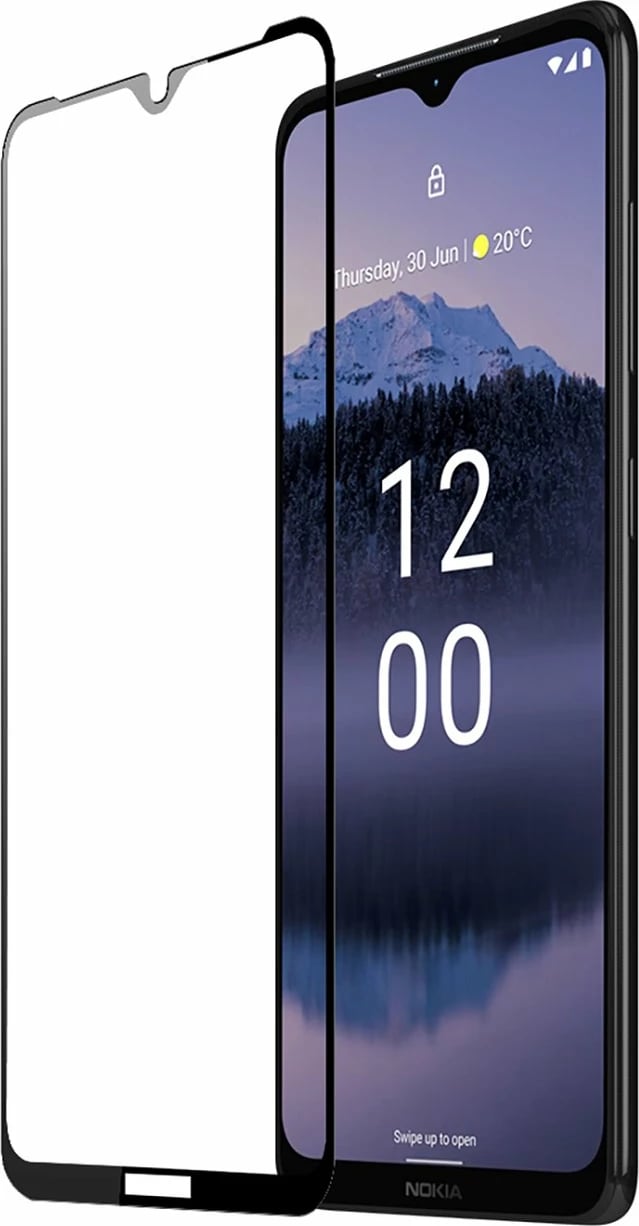 Xham i temperuar Dux Ducis 10D për Nokia G11 Plus, 9H, me kornizë të zezë