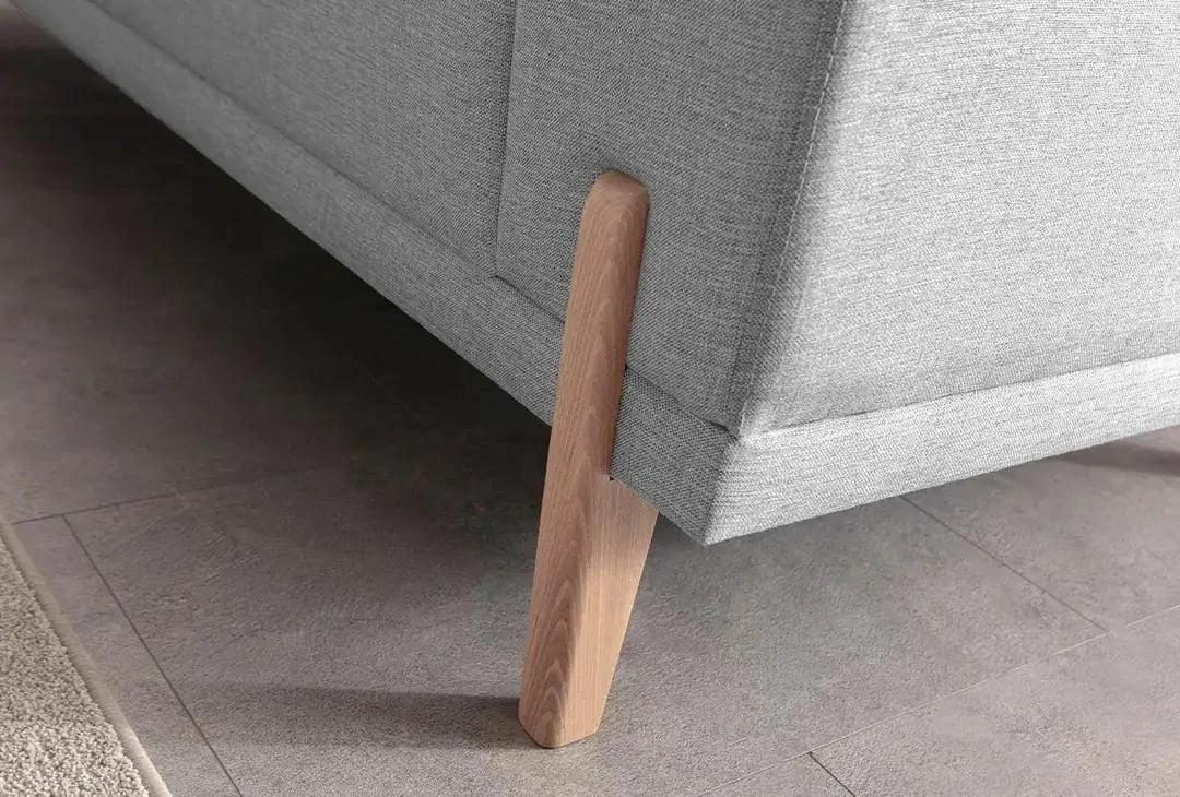 Kënd-sofë krevati Atelier del Sofa, ngjyrë gri, Relax majtas