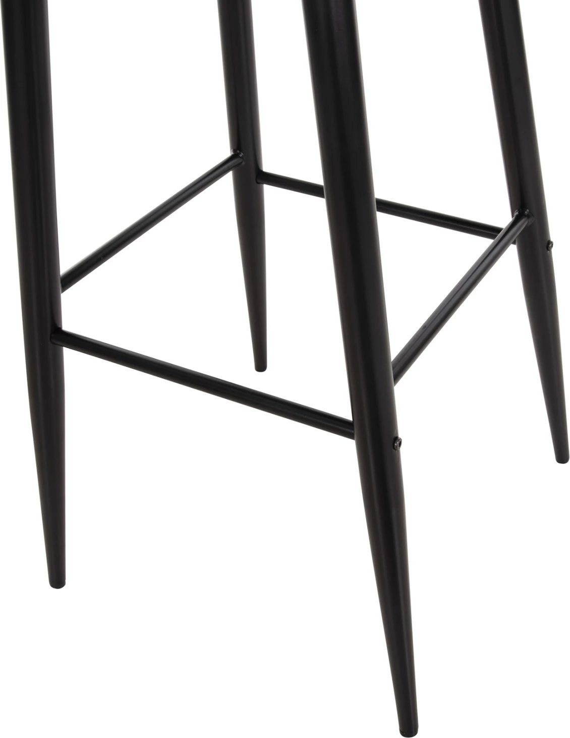 Karrige për bar, vend i lartë, VANESSA FH8459.12, e zezë PP & këmbë metalike të zeza, 47x48,5x107H cm., set prej 2 copë Karrige për bar, vend i lartë, VANESSA FH8459.12, e zezë PP & këmbë metalike të zeza, 47x48,5x107H cm., set prej 2 copë