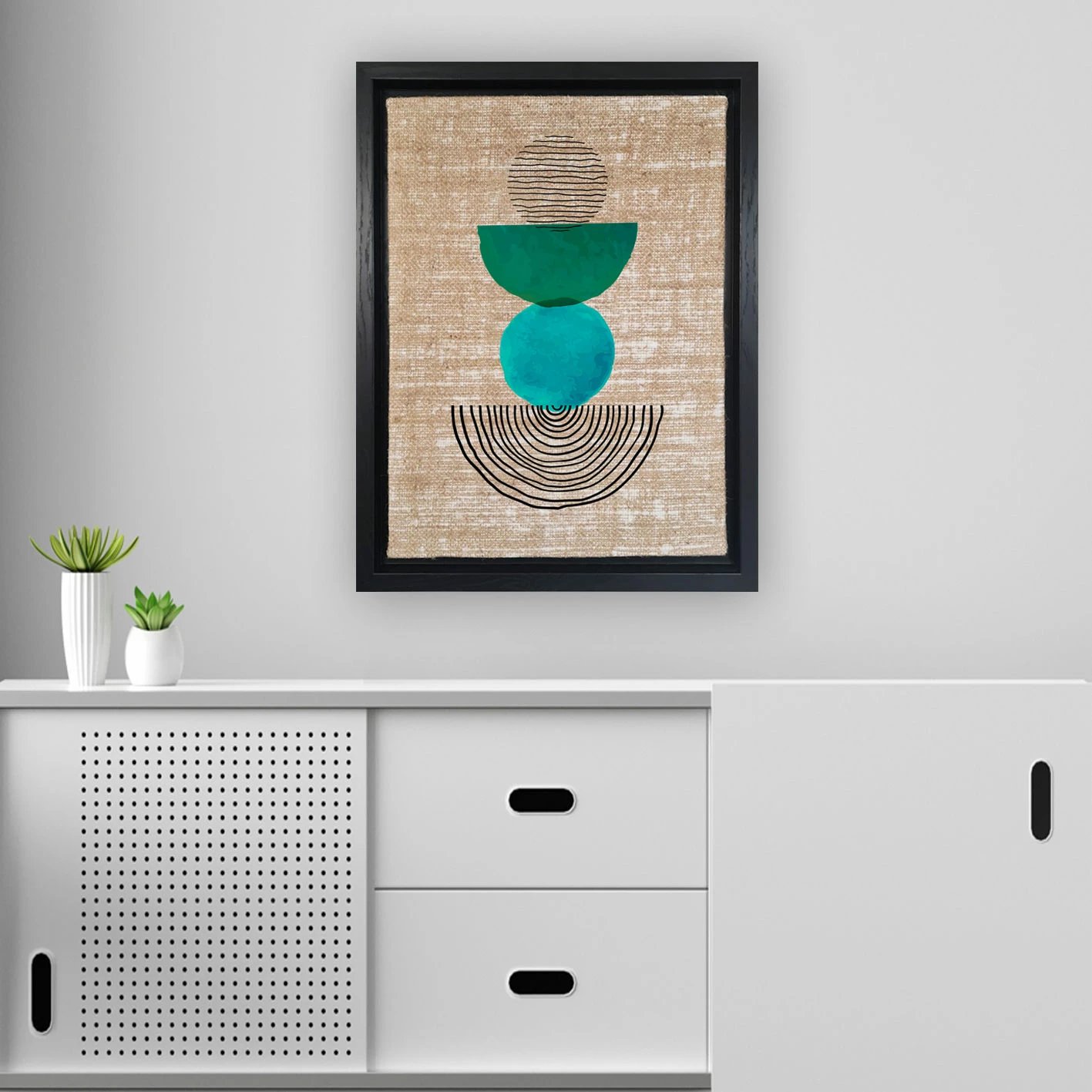 Pikturë dekorative në kanavacë, shumëngjyrëshe, Wallity LSJ219906277903 - 6696, 66x96cm