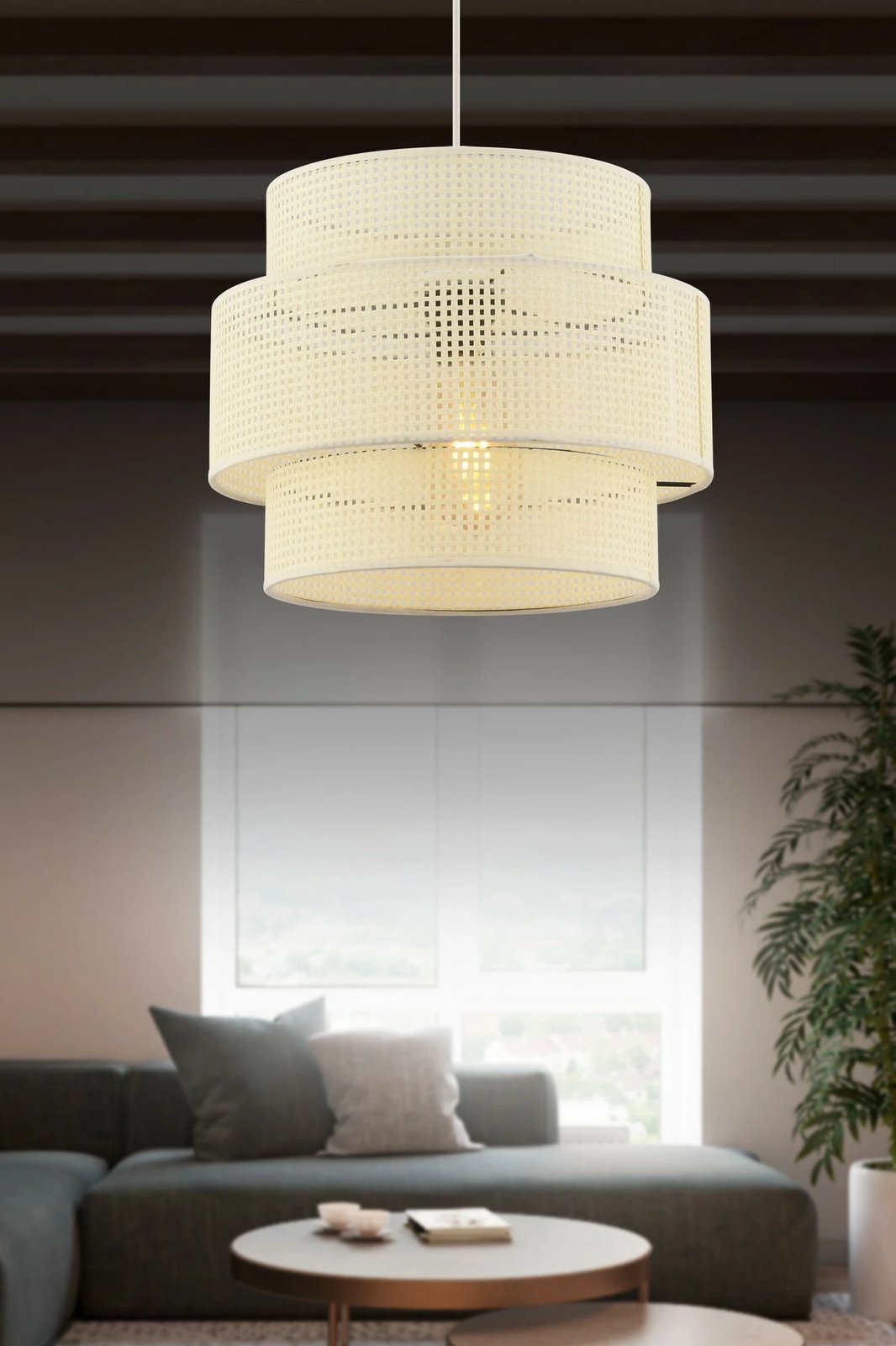 Llambë varëse Opviq, Cascade, e bardhë