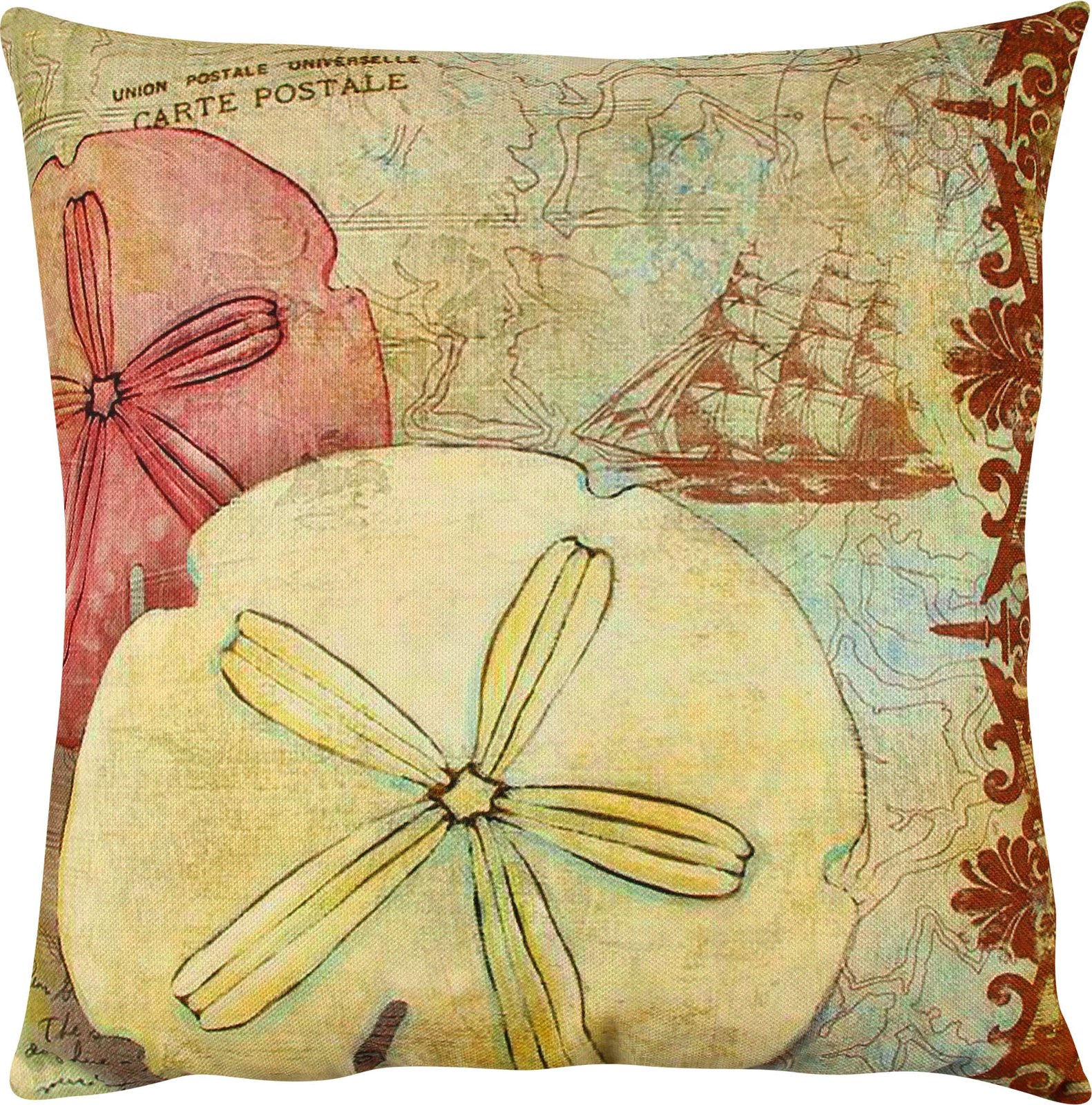 Jastëk Evila Originals, A12607, shumëngjyrësh, 43x43cm