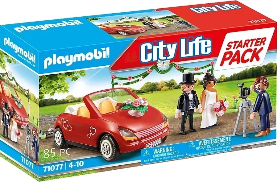 Lodra për fëmijë Playmobil Starter Pack Wedding party
