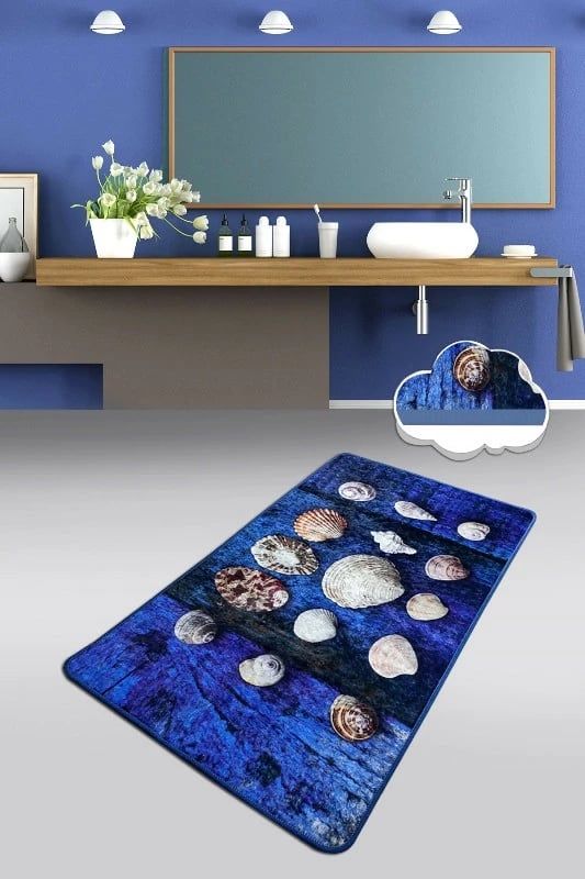 Tapet për banjo Mijölnir, model guackash, 70x120cm