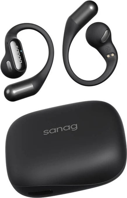 Kufje wireless Sanag G6S, OWS, ANC, Bluetooth 5.3, të zeza