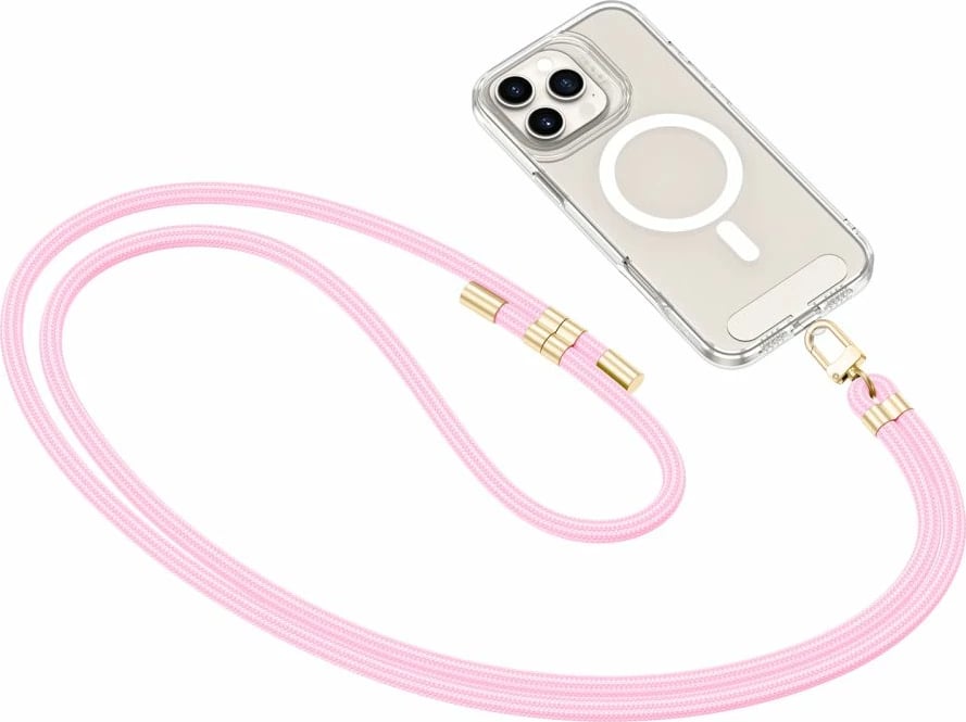 Rrip crossbody për celular Tech-Protect C7S, rozë