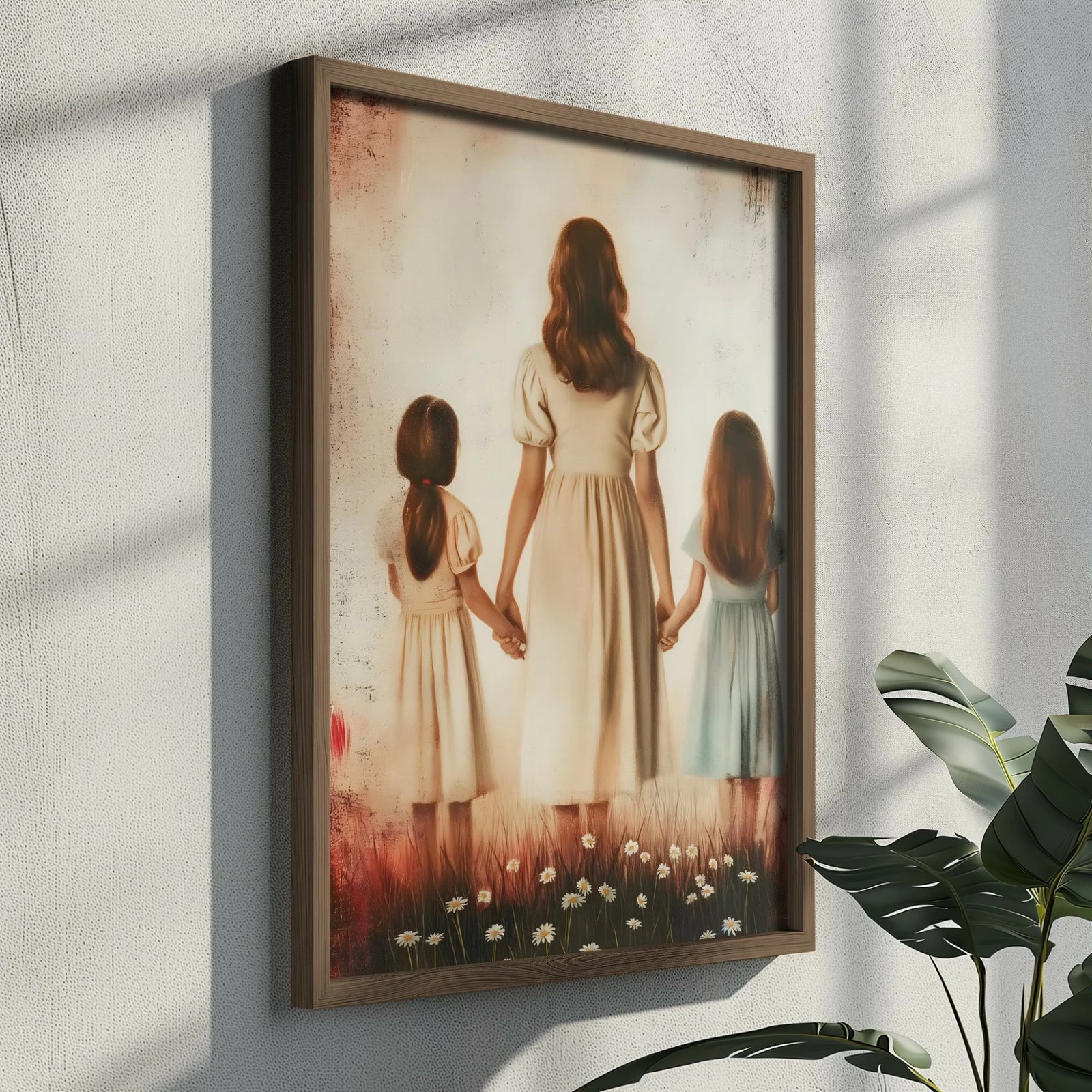 Pikturë dekorative me kornizë, MDF, shumëngjyrëshe, GE221-L