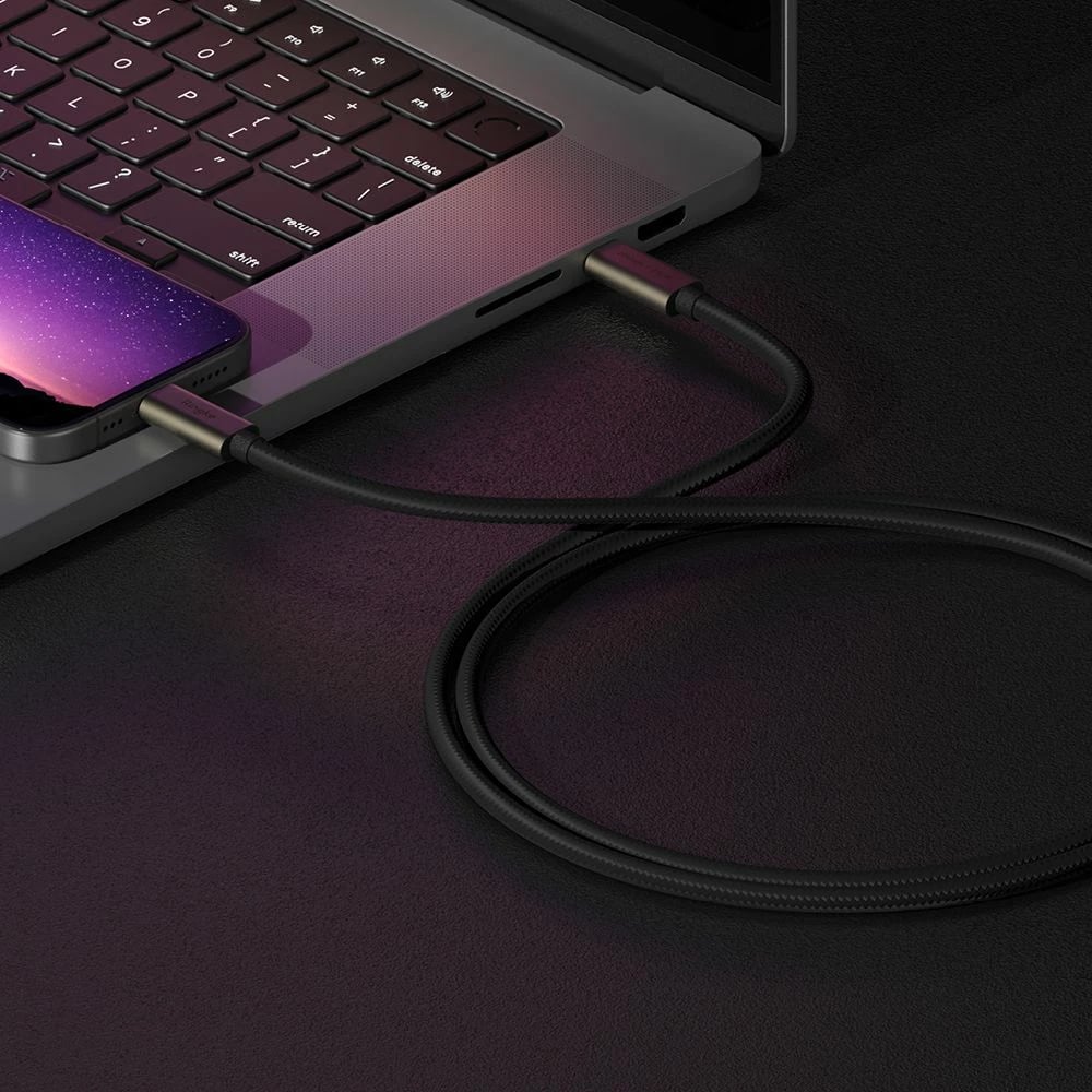 Kabllo USB-C Ringke 3.2 Gen PD240W, 100cm, e zezë