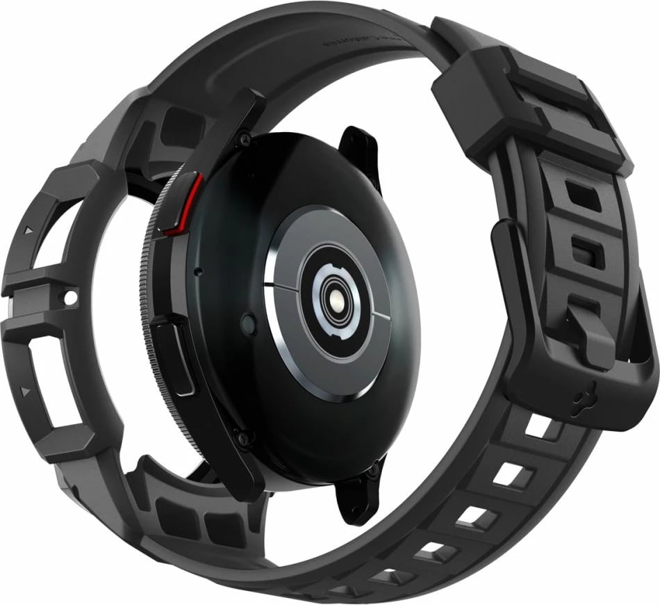 Mbështjellës Spigen Rugged Armor Pro me rrip për Samsung Galaxy Watch 6 Classic 47mm, Zi