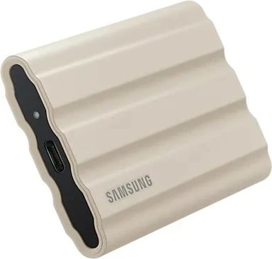SSD i jashtëm Samsung T7 Shield 1TB, USB 3.2, Bezhë