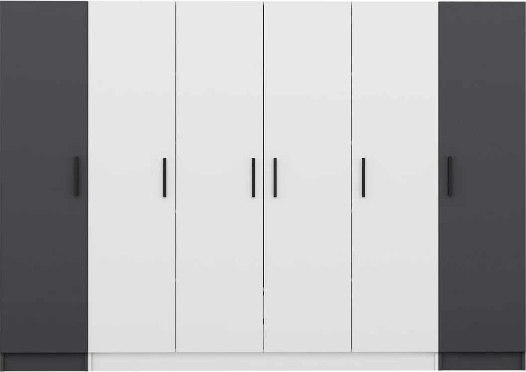 Dollap për dhomë gjumi, Skye Decor, i bardhë, Kale - 3080