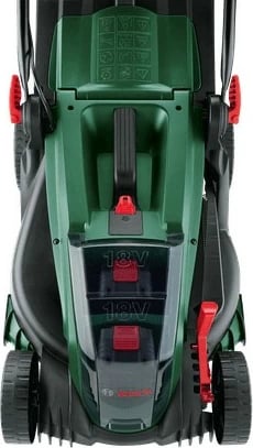 Kositës bari Bosch 37-550, pa kabllo, 18V 4Ah, 37cm, i zi/gjelbër