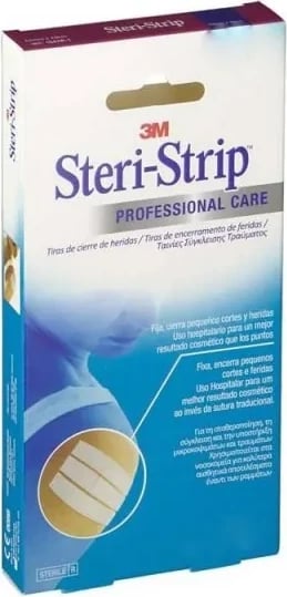 Shirit për plagë 3M Nexcare Steri-Strip 12x100mm, 6 copë unisex