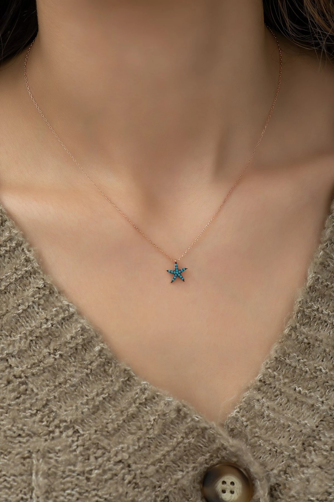 Qafore argjendi, ngjyrë rozë e kaltër, Jumeon, TRDYL389