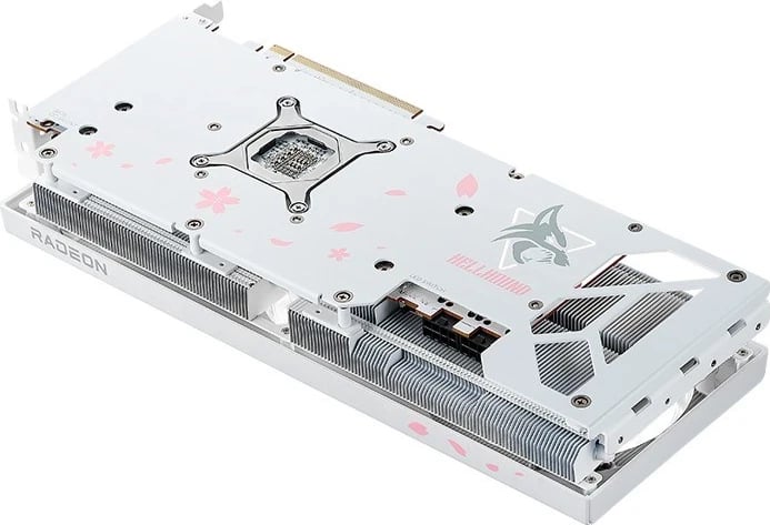 Kartelë grafike PowerColor Radeon RX 7800 XT Hellhound Sakura 16GB GDDR6, e bardhë Kartelë grafike PowerColor Radeon RX 7800 XT Hellhound Sakura 16GB GDDR6, e bardhë