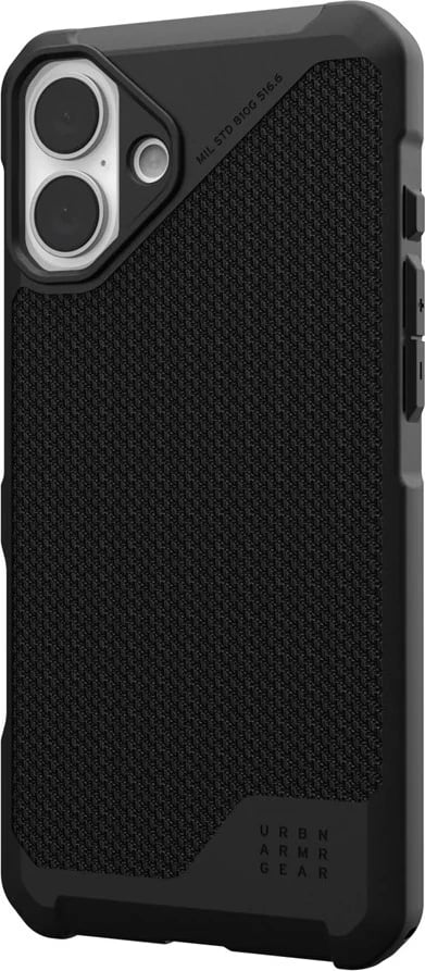 Mbështjellës Urban Armor Gear Metropolis LT për celular, për Apple, 6.7", TPU, i zi