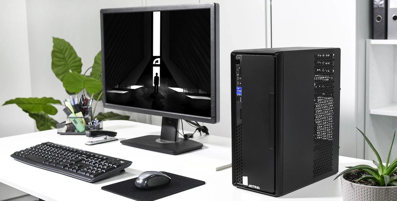 PC Mini Tower Actina, AMD Ryzen™ 5 5600G, 16 GB RAM Memorje, 512 GB SSD, i zi PC Mini Tower Actina, AMD Ryzen™ 5 5600G, 16 GB RAM Memorje, 512 GB SSD, i zi