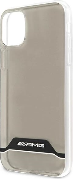 Mbështjellës Mercedes AMG Electroplate Black&White për iPhone 11/XR 6.1", Transparent