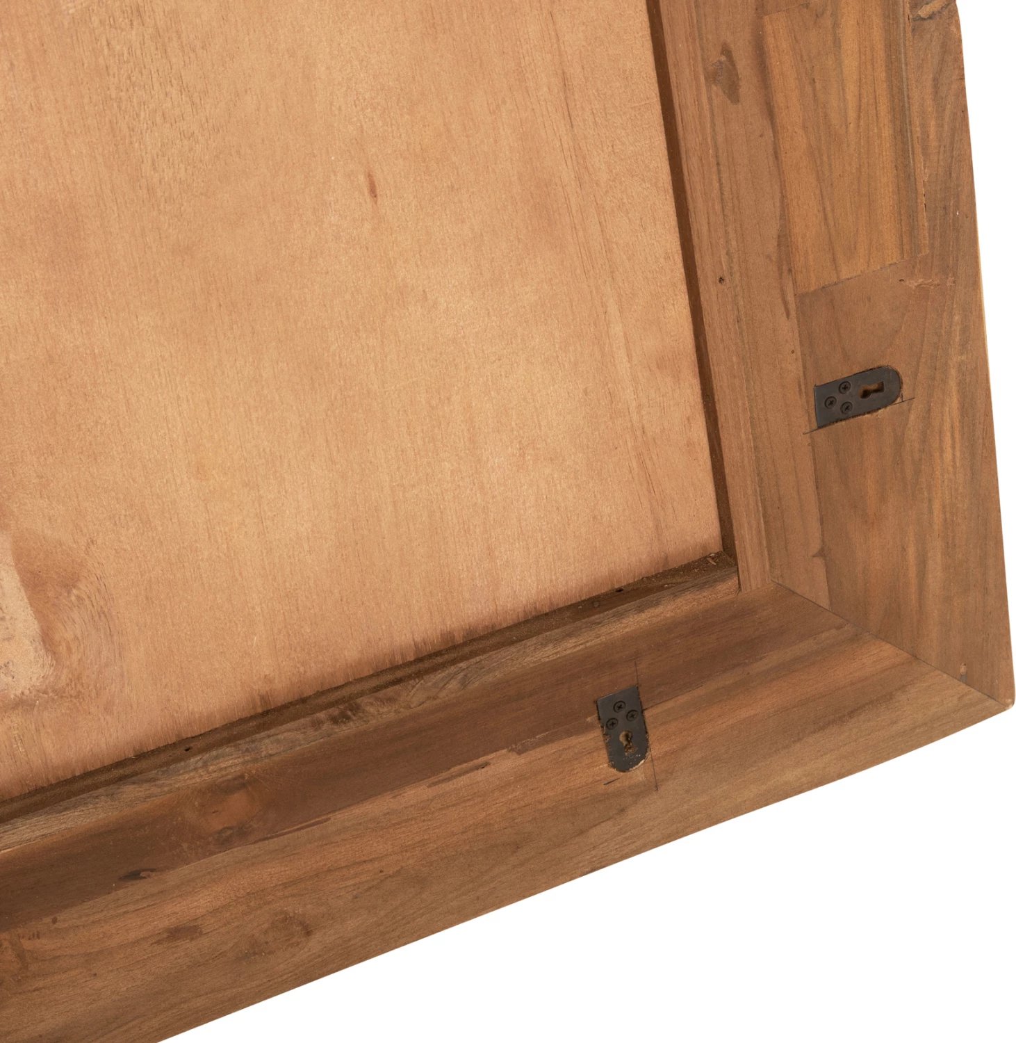 Pasqyrë muri, kornizë prej druri TEAK të ricikluar, natyrale, FH7942, 80x4x180cm