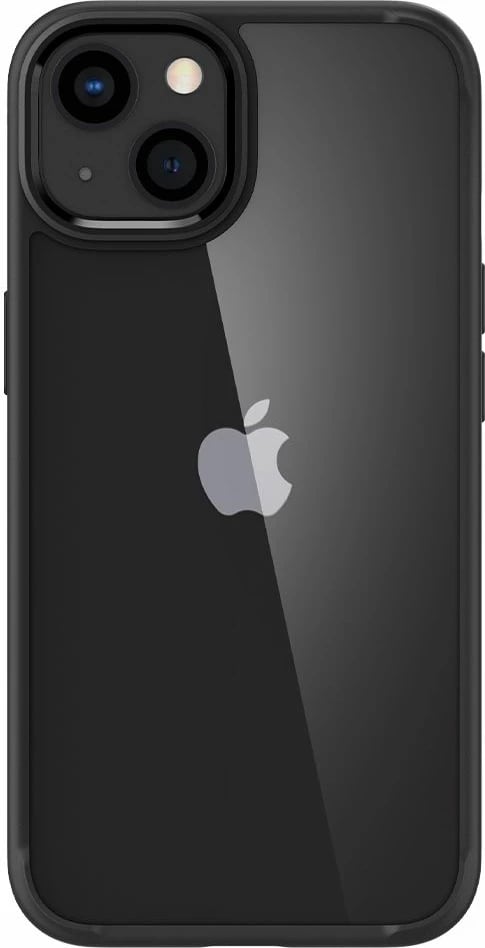 Mbështjellës celulari, Spigen Ultra Hybrid për iPhone 13, TPU + polikarbonat, standard MIL-STD 810G, i hollë, Matte Black