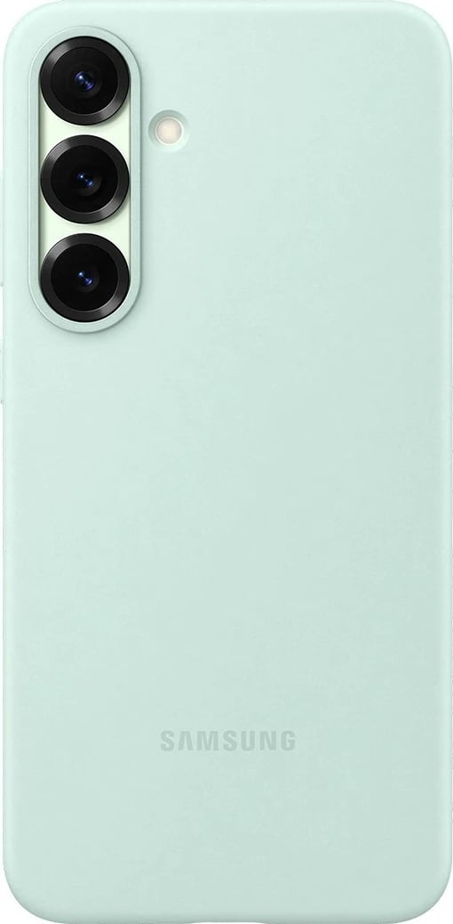 Mbështjellës për Samsung Galaxy S25+, silikon, mint
