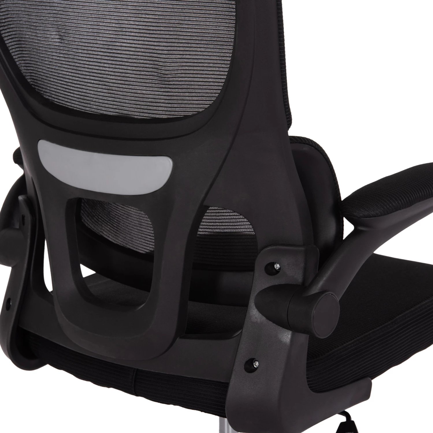 Karrige zyre Baston, rrjetë e zezë, FH18236.01, 64x60x117-127cm