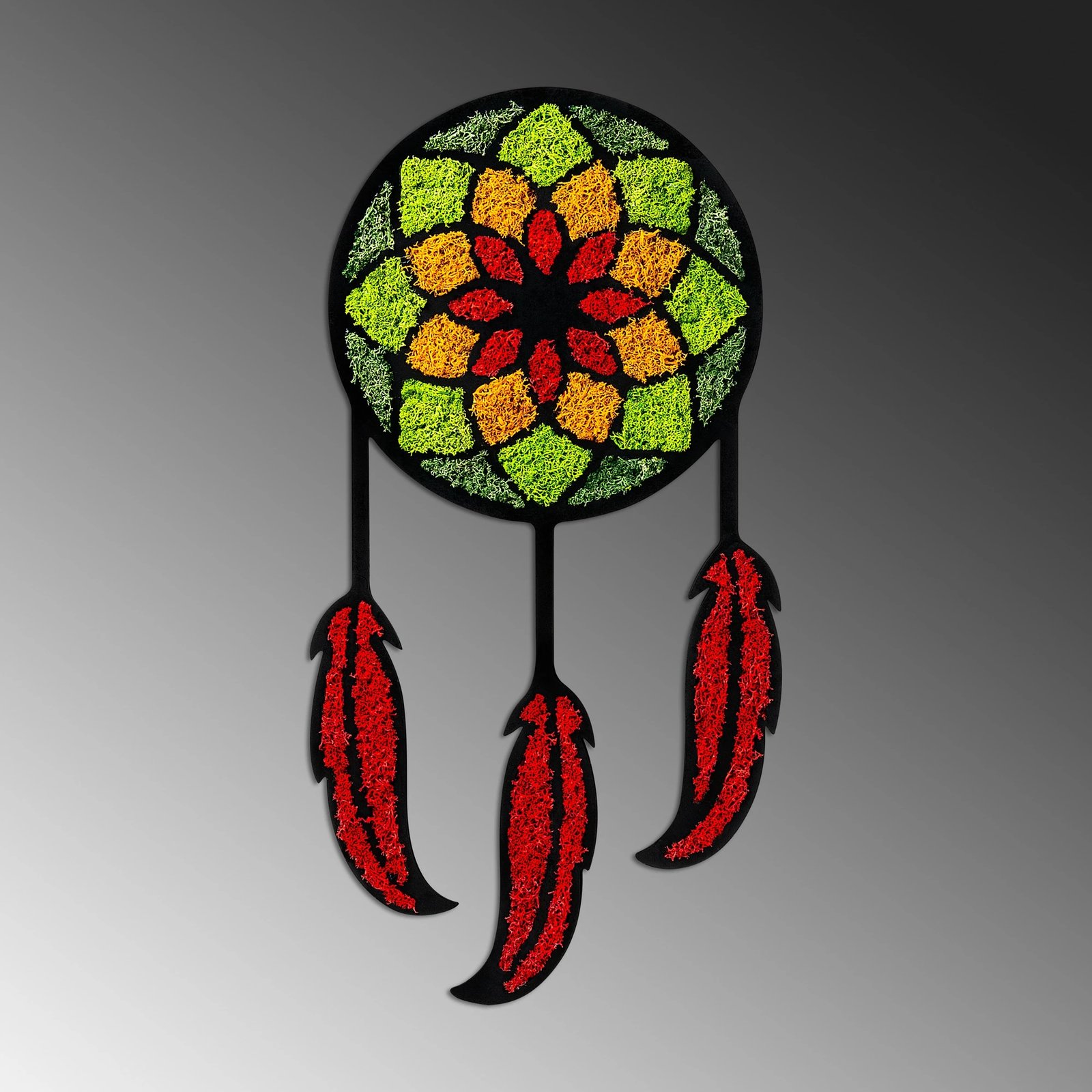 Aksesor dekorativ për mur Wallity, myshk - Dream