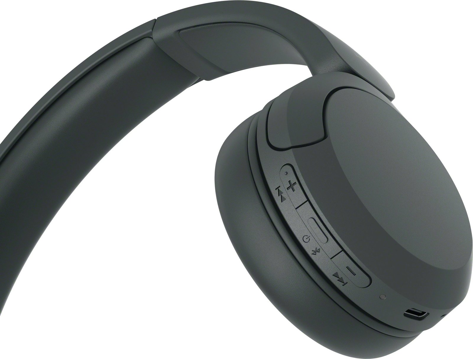 Kufje Sony WH-CH520 wireless, 50 orë bateri, mikrofon, e zezë