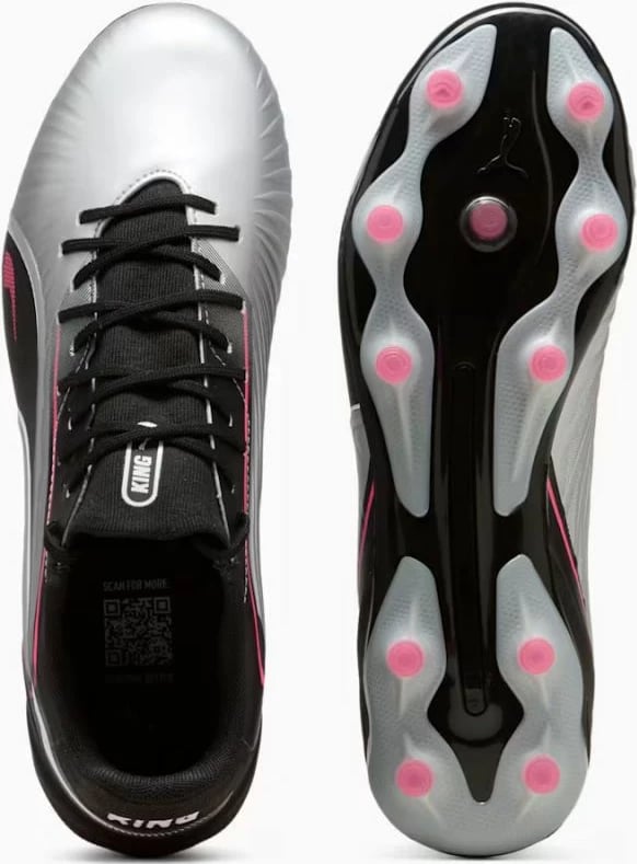 Atlete futbolli për meshkuj Puma, të hirtë