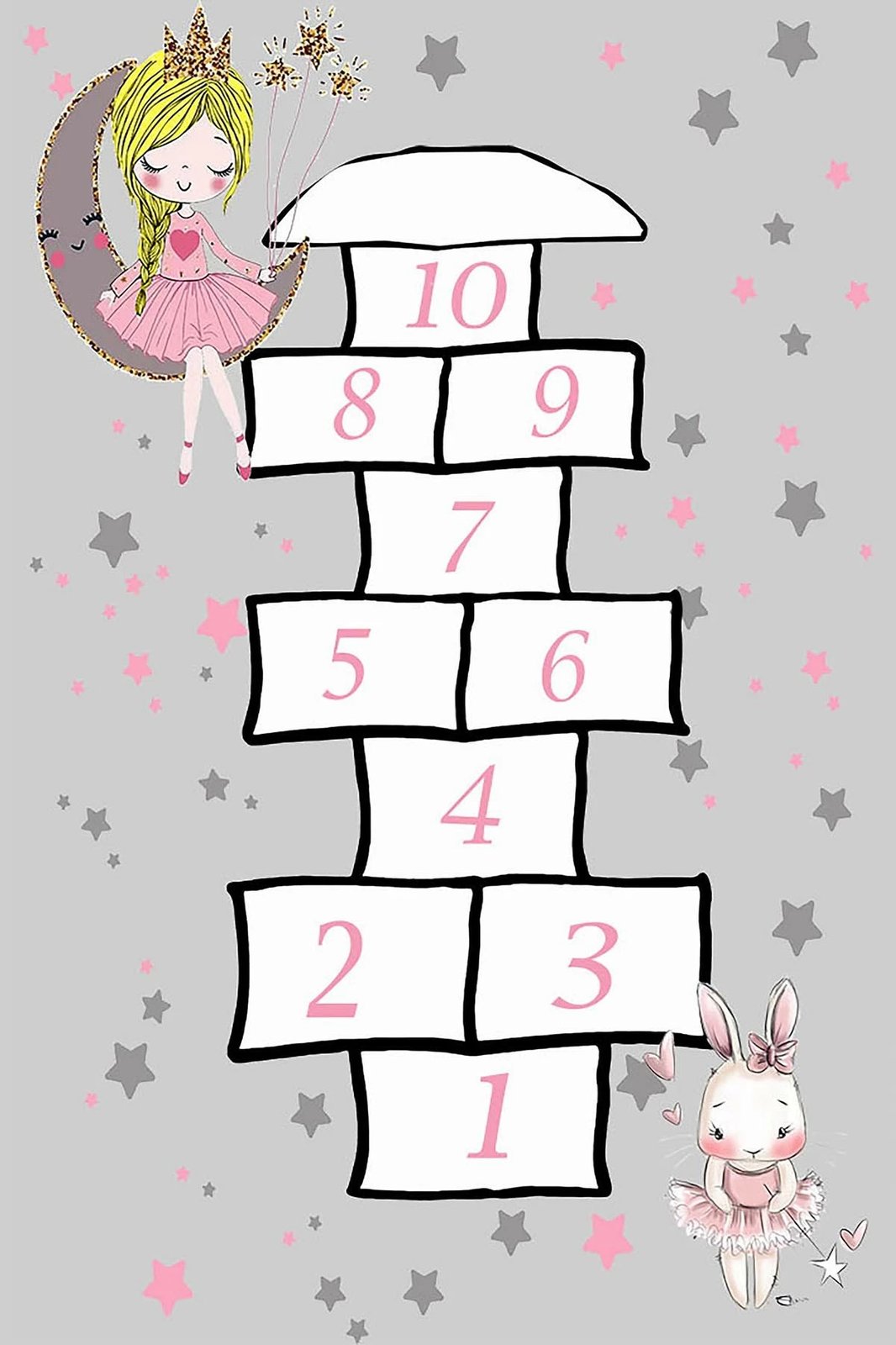 Qilim për fëmijë, shumëngjyrësh, 180x280cm, Conceptum Hypnose, HMNT523