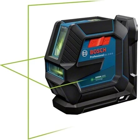 Nivel lazer BOSCH GLL 2-15 G Professional, 15 m, Blu