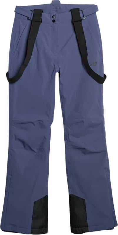 Pantallona skijimi për femra 4F, denim