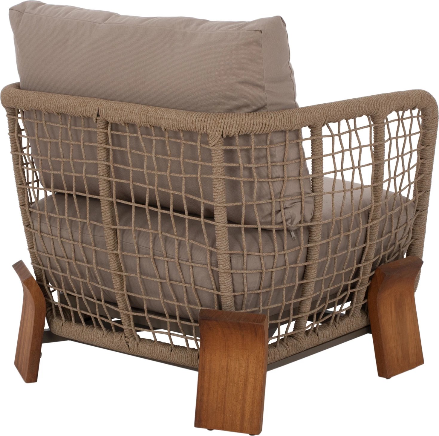 Set për jashtë OXFORD 4 copë IROKO litar xham i temperuar FH5884.01