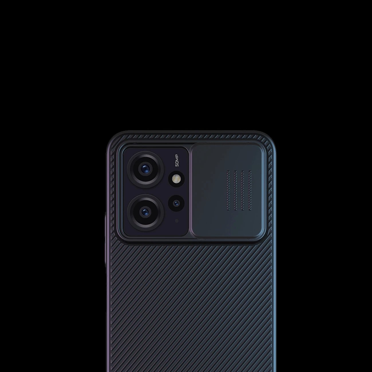 Mbështjellës Nillkin CamShield Case për Xiaomi Redmi Note 12, i zi
