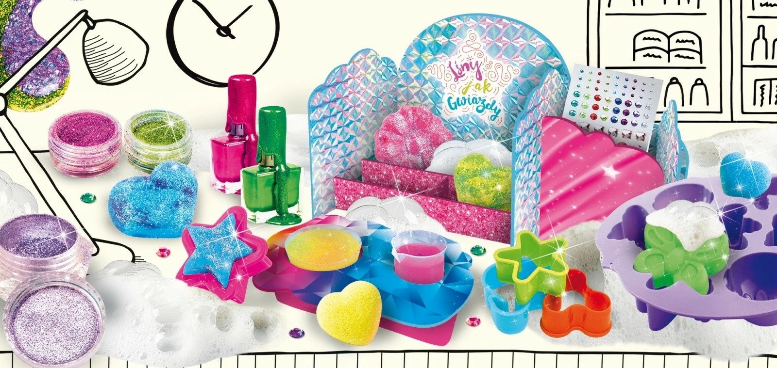 Set shkencor edukativ Lisciani IM A Genius Big Soap Laboratory për fëmijë