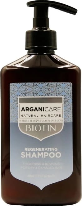 Shampon për femra Arganicare Biotin Strengthening, 400ml