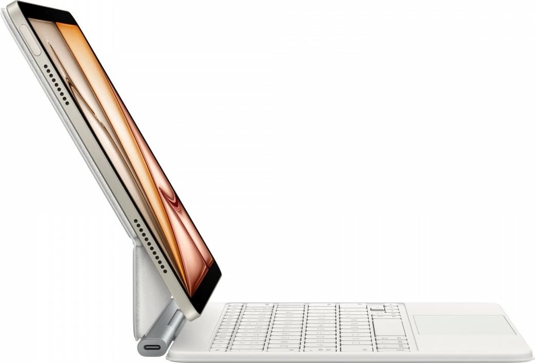 Tastierë Apple Magic Keyboard për iPad Air 11 inç (M3/M2/5/4), Anglisht, Bardhë