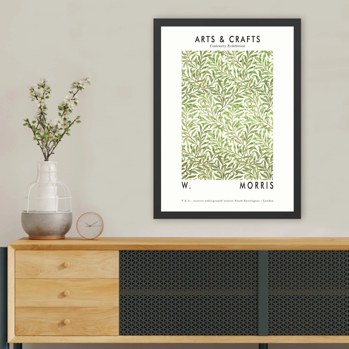 Pikturë dekorative me kornizë, shumëngjyrëshe, Wallity, SC7436502338335-3545, 35x45cm