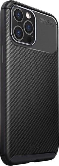 Mbështjellës UNIQ Hexa për iPhone 12 Pro Max, i zi