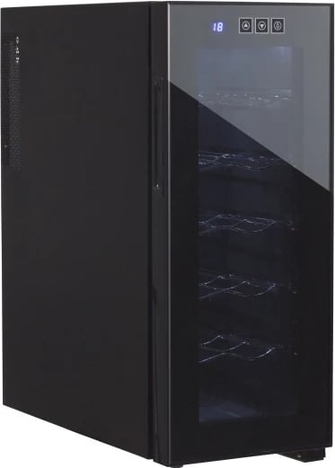 Frigorifer pije, Adler AD 8083, 33 L, 12 shishe, termolektrik 12–18°C, panel me prekje, i zi Frigorifer pije, Adler AD 8083, 33 L, 12 shishe, termolektrik 12–18°C, panel me prekje, i zi