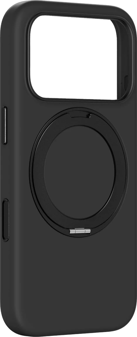 Mbështjellës AmazingThing Cloudie për iPhone 17 Pro, me stand, MagSafe, i zi