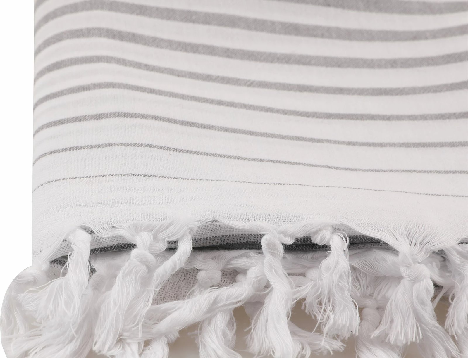 Peshqir plazhi Fouta Mijölnir, ngjyrë gri, Golge, 90x180cm