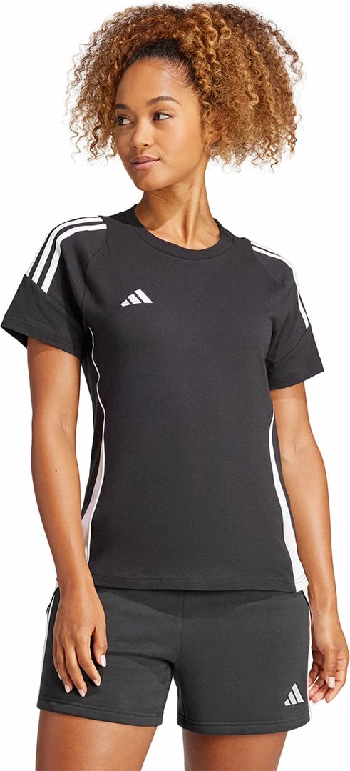 Maicë adidas për femra, e zezë