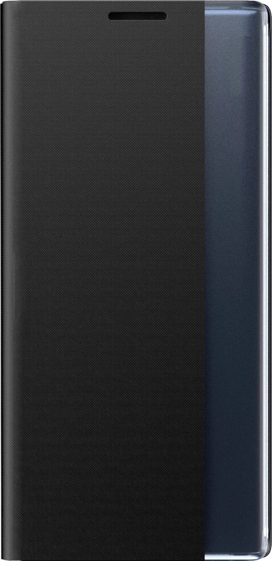 Mbështjellës Hurtel Sleep Case me dritare të zgjuar, për iPhone 13 Pro, e zezë